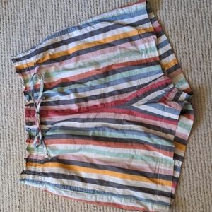 Madewell striped shorts